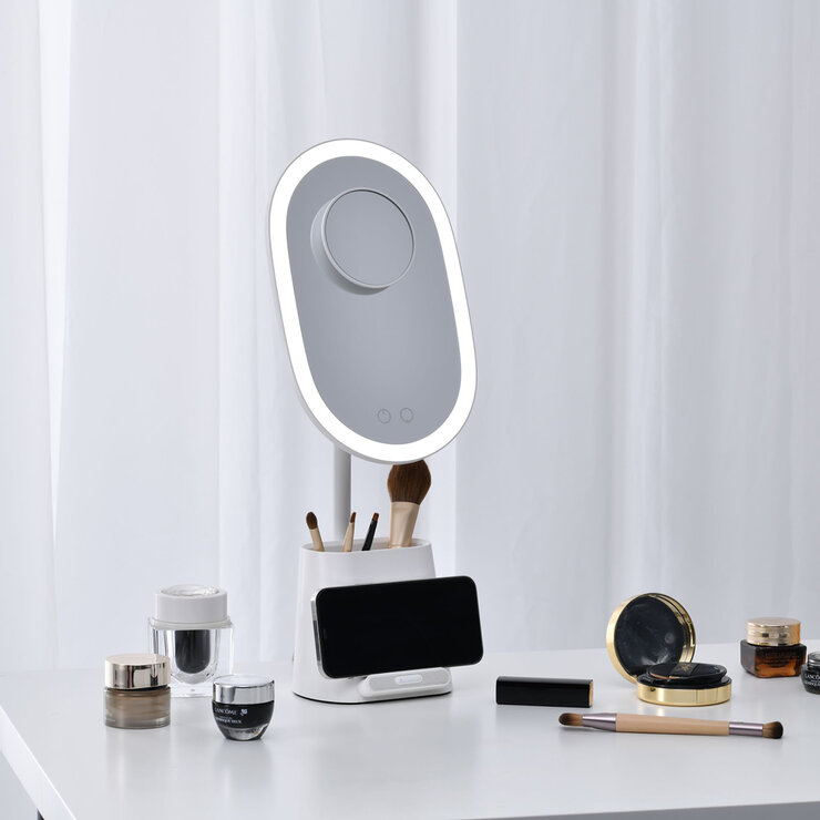 Sheffield Klara, Espejo Led con base de carga — Imagen 2 de 4