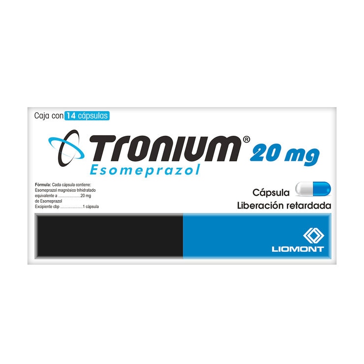 Tronium 20 mg 14 Cápsulas — Imagen 2 de 2