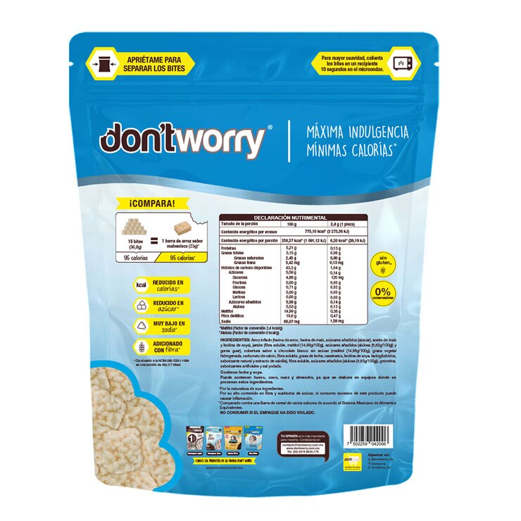 Don't Worry Bolitas de arroz 300g — Imagen 3 de 4