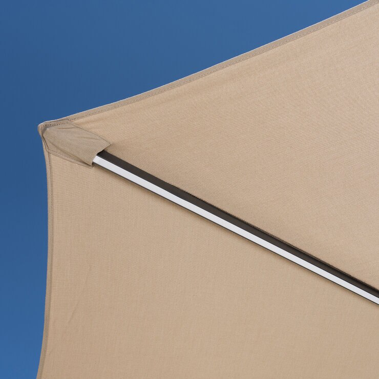 SunVilla, Sombrilla Redonda de 3m con Luz Solar LED — Imagen 4 de 4