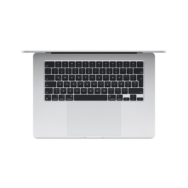 Apple MacBook Air 15" 512GB Plata CPU de 8 núcleos GPU de 10 núcleos Memoria unificada de 24GB — Imagen 3 de 4