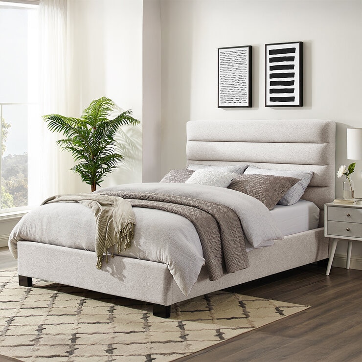 Sealy, Cama Queen Tapizada — Imagen 1 de 4