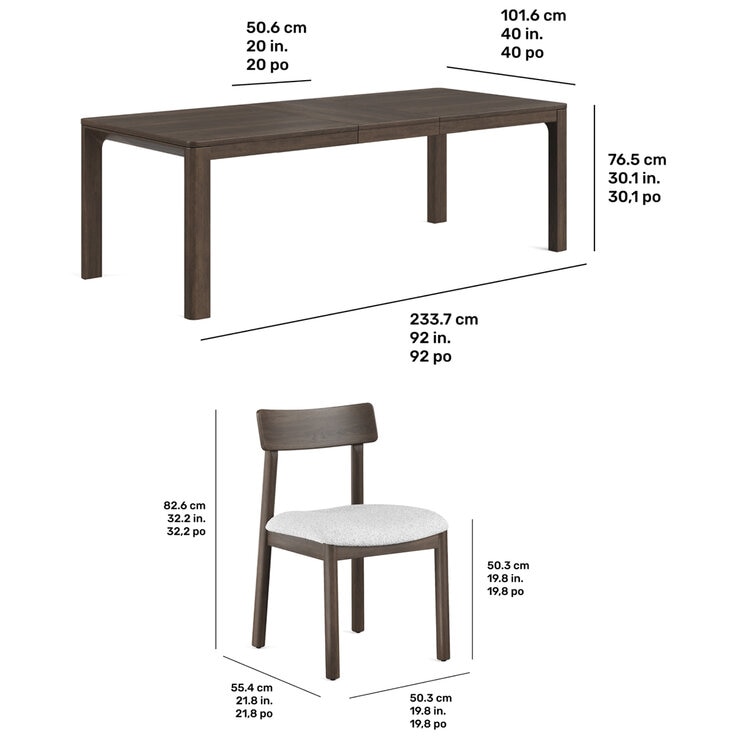 Flexsteel, Juego de Comedor de 7 Piezas — Imagen 3 de 4