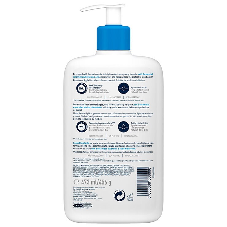 Cerave Loción Hidratante 473 ml — Imagen 3 de 3