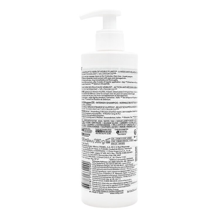 Vichy Dercos Shampoo Anticaspa Grasa 390 ml — Imagen 3 de 3
