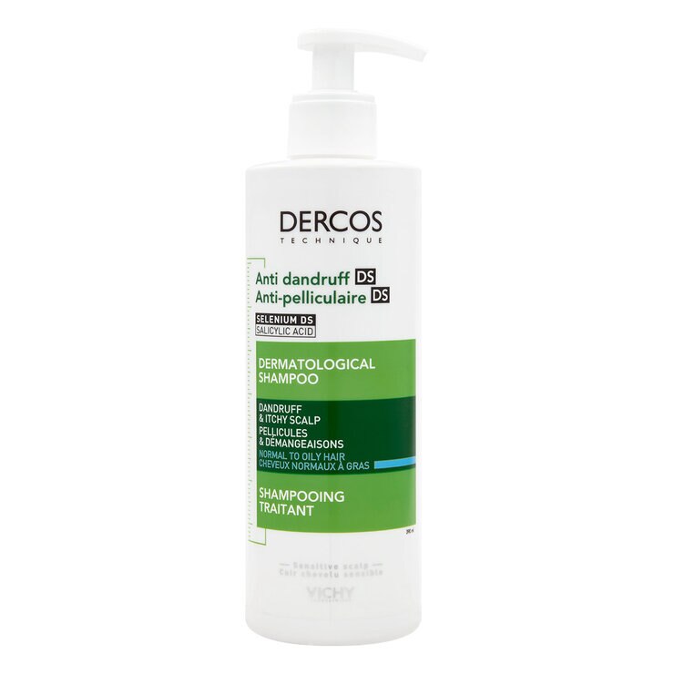Vichy Dercos Shampoo Anticaspa Grasa 390 ml — Imagen 1 de 3