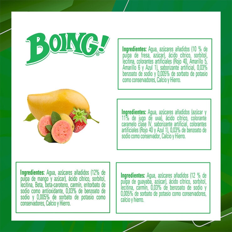Boing Bebidas de Sabores Surtidos 24 pzas de 237 ml — Imagen 3 de 4