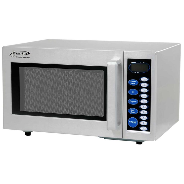 SAN SON MICROONDAS PROGRAMABLE DE ACERO — Imagen 3 de 3