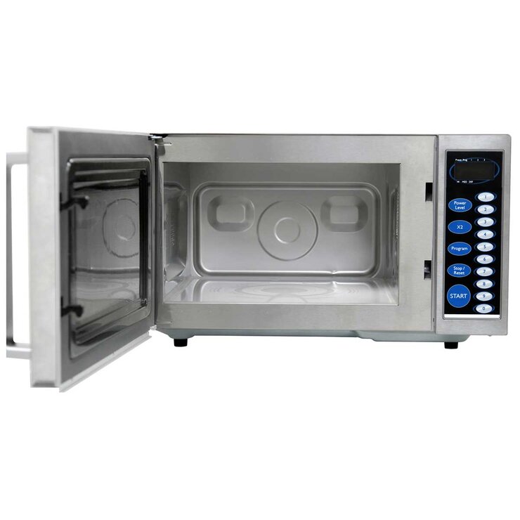 SAN SON MICROONDAS PROGRAMABLE DE ACERO — Imagen 2 de 3