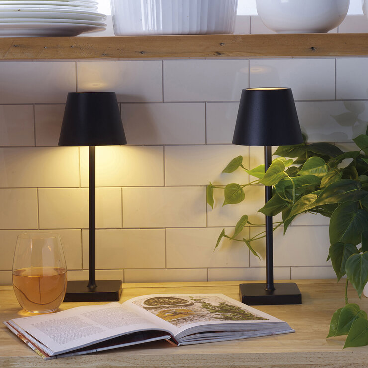 Mikasa Home Accents Juego de Lámparas Led con Control Tactil 2 piezas — Imagen 1 de 2
