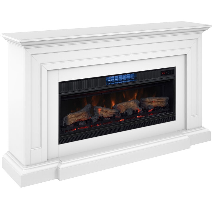 Tresanti Consola de TV Gwendolyn con Chimenea Eléctrica y Ventilador 2 en 1 — Imagen 2 de 4