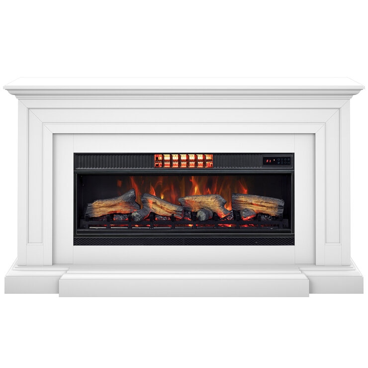 Tresanti Consola de TV Gwendolyn con Chimenea Eléctrica y Ventilador 2 en 1 — Imagen 4 de 4