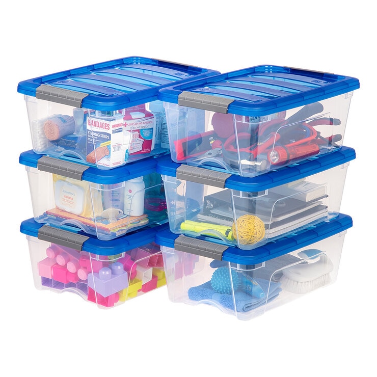 Iris, Set de 6 cajas organizadoras 12.20 L. — Imagen 2 de 4