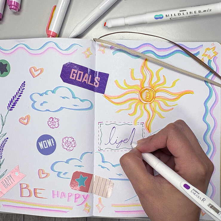 Zebra Set de Journaling 35 Piezas — Imagen 4 de 4