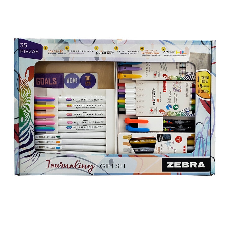 Zebra Set de Journaling 35 Piezas — Imagen 1 de 4