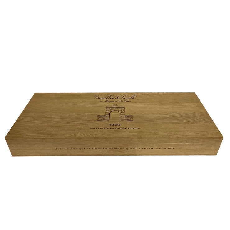 Grand Vin de Leoville du Marquis de Las Cases Caja con 6 Botellas de 750 ml + Copas — Imagen 3 de 4