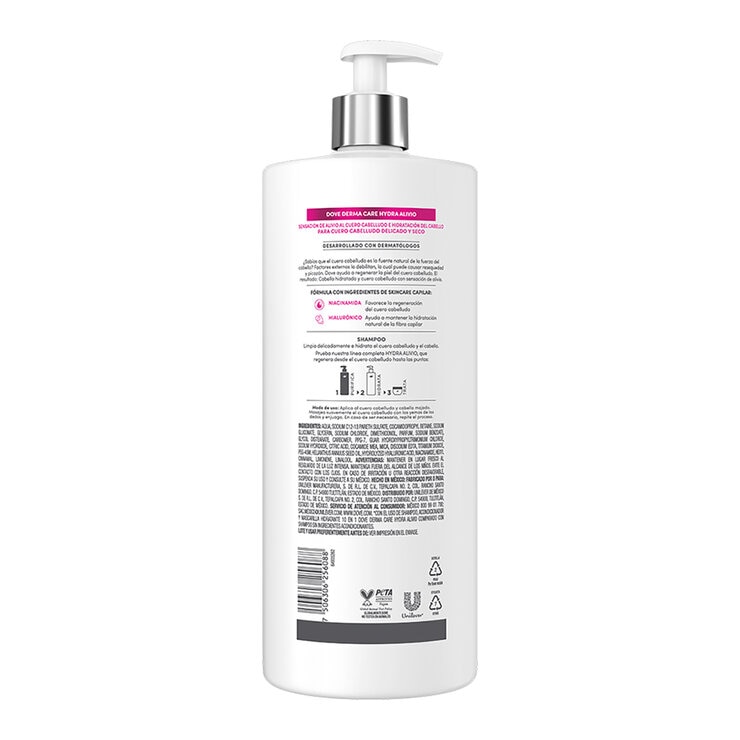Dove Shampoo Hydra Alivio 1l — Imagen 4 de 4