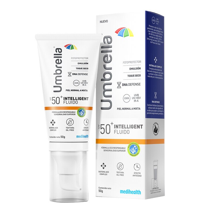 Umbrella Intelligent Fluido Fotoprotector SPF 50+ 50 g — Imagen 1 de 2