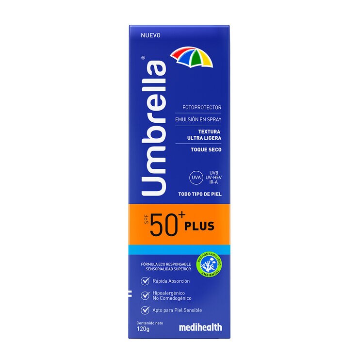 Umbrella Plus Fotoprotector Spray SPF 50+ 120 g — Imagen 2 de 2