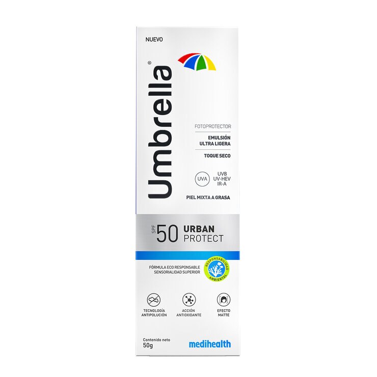 Umbrella Urban Fotoprotector SPF 50 50 g — Imagen 2 de 2