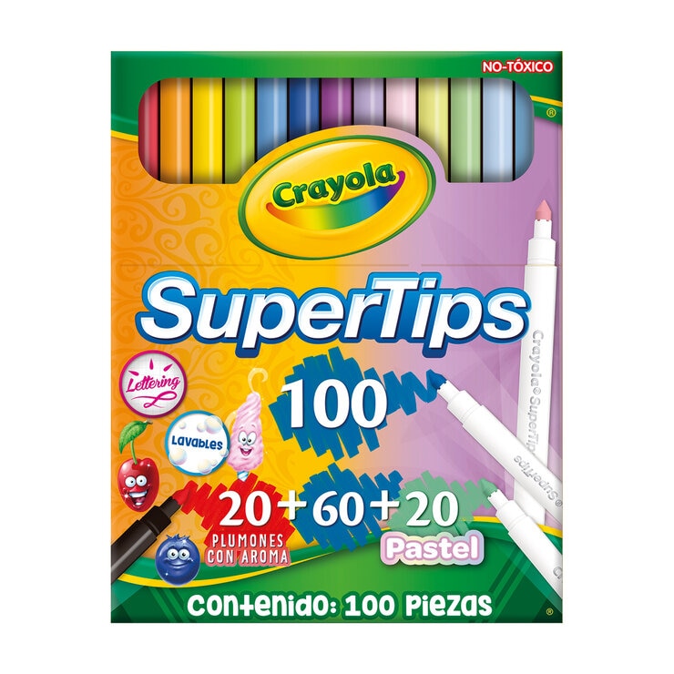 Crayola Plumones Delgados — Imagen 1 de 4