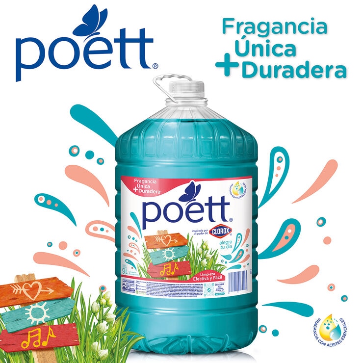 Poett Limpiador Aromatizante 9 l — Imagen 2 de 3