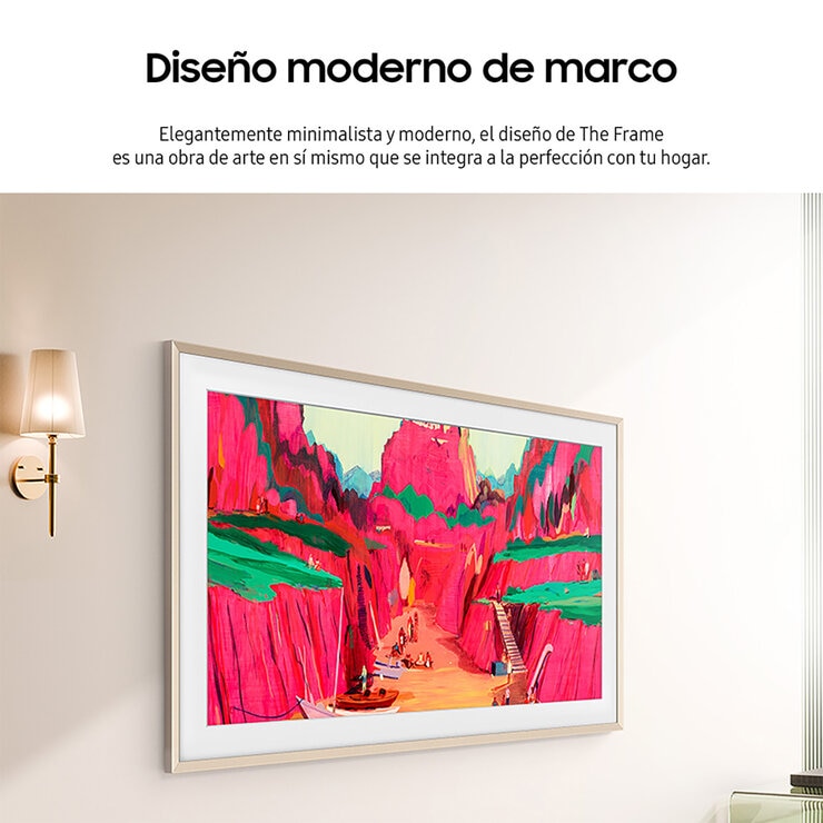Samsung Pantalla 75" QLED The Frame 4K Smart TV + Marco — Imagen 3 de 4