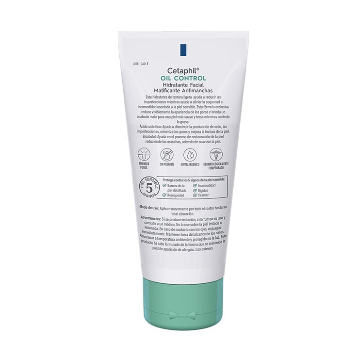 Cetaphil Oil Control Hidratante Facial 89 ml — Imagen 2 de 3