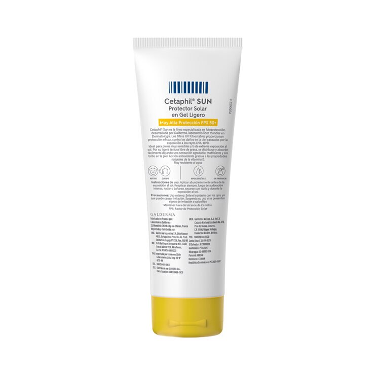 Cetaphil Sun Protector Solar en Gel FPS 50+ 100 ml — Imagen 2 de 3