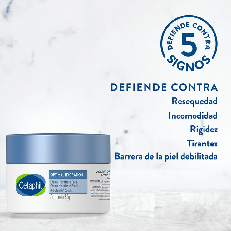 Cetaphil Optimal Hydration Crema Facial de Día 50 g — Imagen 2 de 2