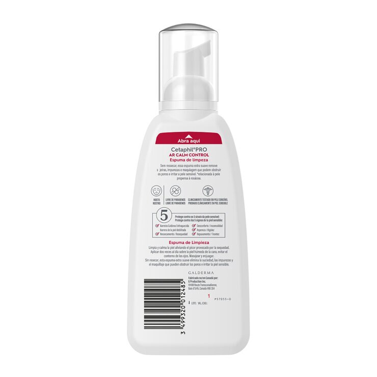 Cetaphil Pro AR Calm Control Espuma de Limpieza 236 ml — Imagen 2 de 3