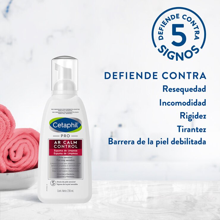 Cetaphil Pro AR Calm Control Espuma de Limpieza 236 ml — Imagen 3 de 3