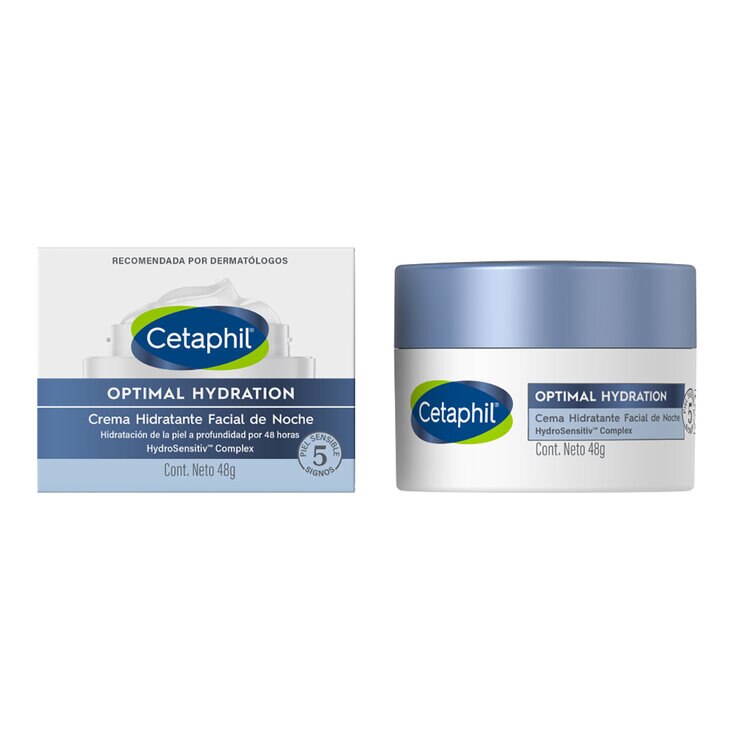 Cetaphil Optimal Hydration Crema de Noche 48 g — Imagen 3 de 4