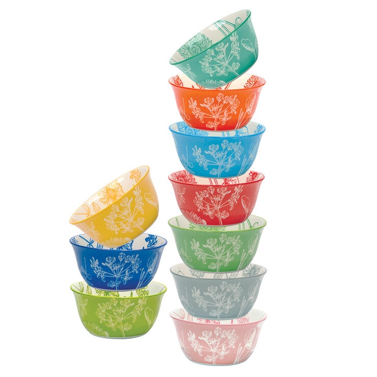 Tazones de Cerámica Gres 10 piezas — Imagen 1 de 3