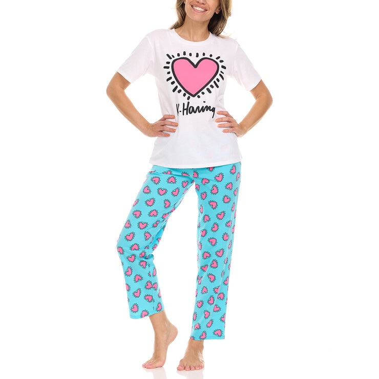 Keith Haring Conjunto de Pijama para Dama Varias Tallas y Colores — Imagen 4 de 4