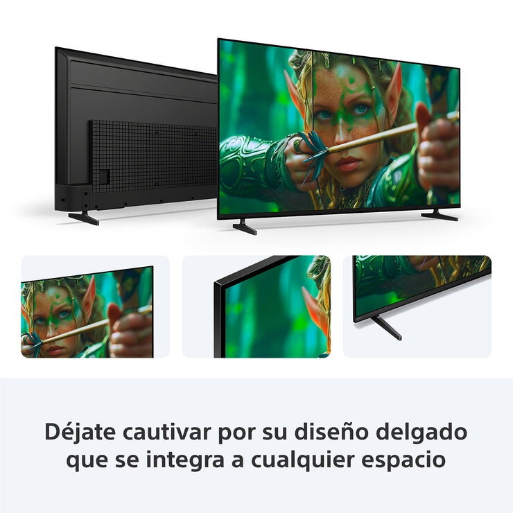 Sony Pantalla 55" BRAVIA II UHD 4K Google TV — Imagen 4 de 4