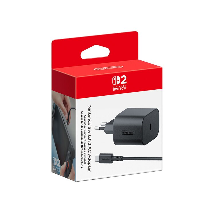 Nintendo Switch 2 Adaptador de Corriente AC — Imagen 2 de 4