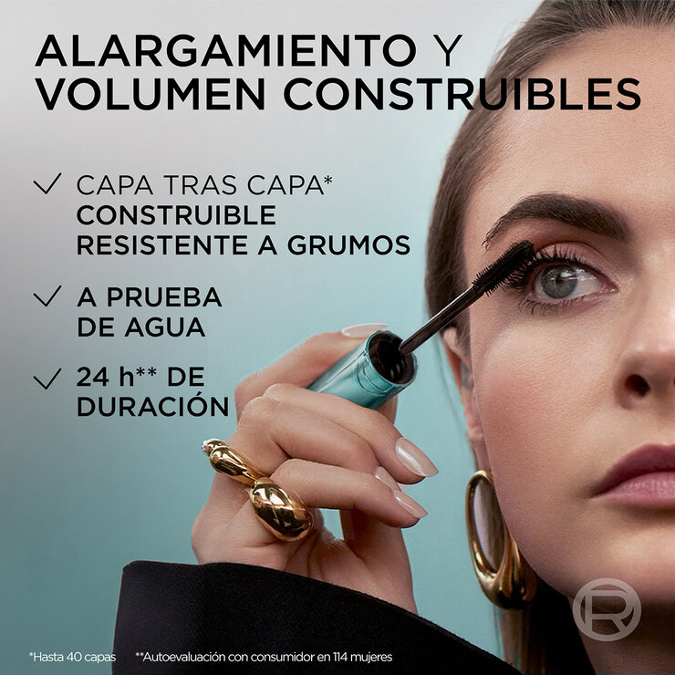 L'Oréal Big Deal Mascara de Pestañas a Prueba de Agua 2 pzas — Imagen 2 de 4