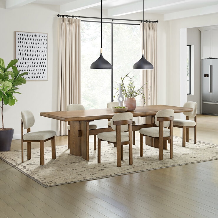 Pike & Main, Trivoli, Juego de Comedor de 7 Piezas — Imagen 1 de 4