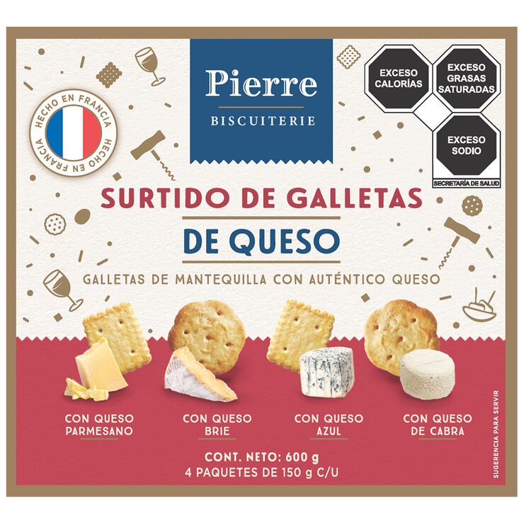 Biscuiterie Galletas De Queso 600g — Imagen 1 de 2