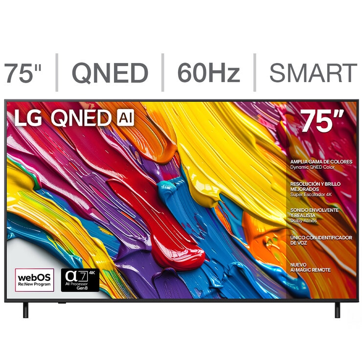LG Pantalla 75" QNED 4K Smart TV — Imagen 1 de 4