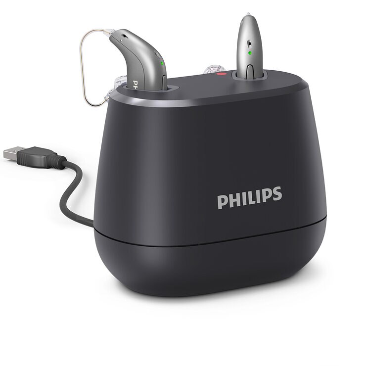 Philips Lithium Charger, Cargador para Auxiliares Auditivos Philips MiniRITE — Imagen 2 de 2