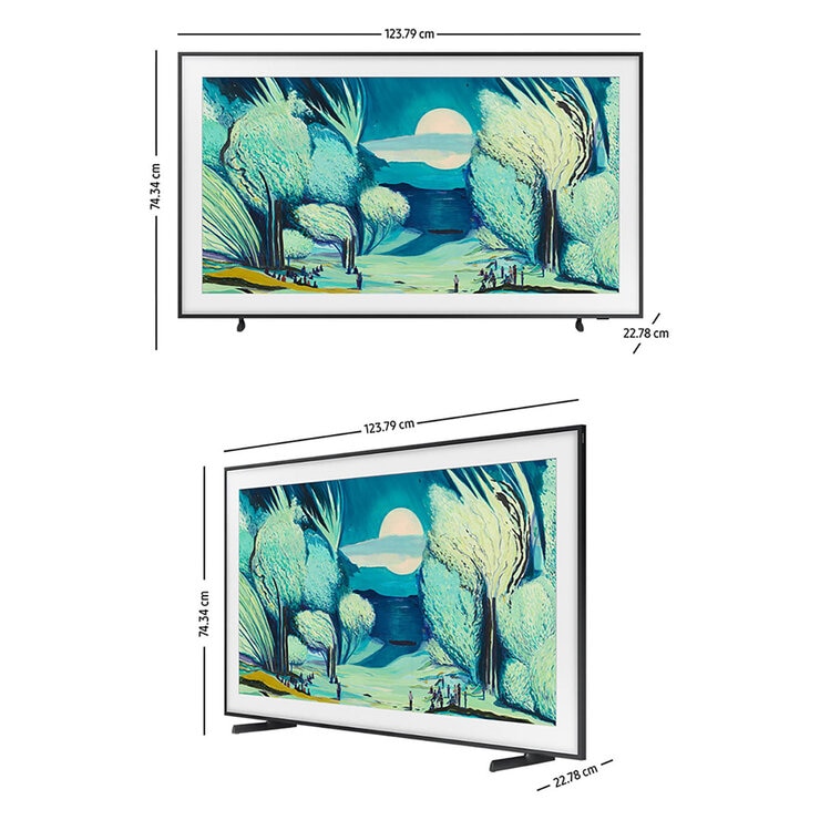 Samsung Pantalla 55" QLED The Frame 4K Smart TV + Marco — Imagen 4 de 4
