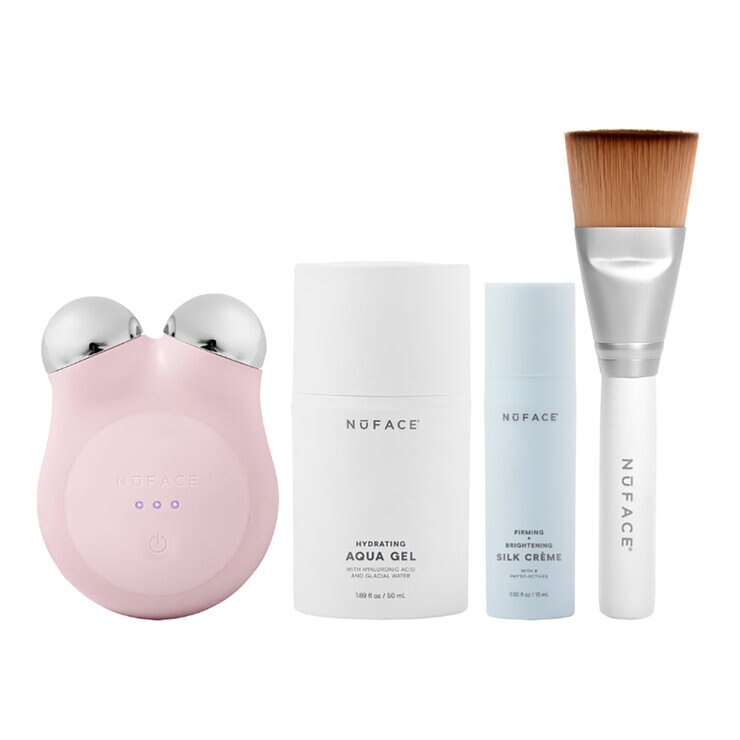 Nuface, MINI+Sandy Rose - Kit de inicio, Dispositivo Facial de Microcorriente, en 3 Diferentes Colores — Imagen 1 de 3