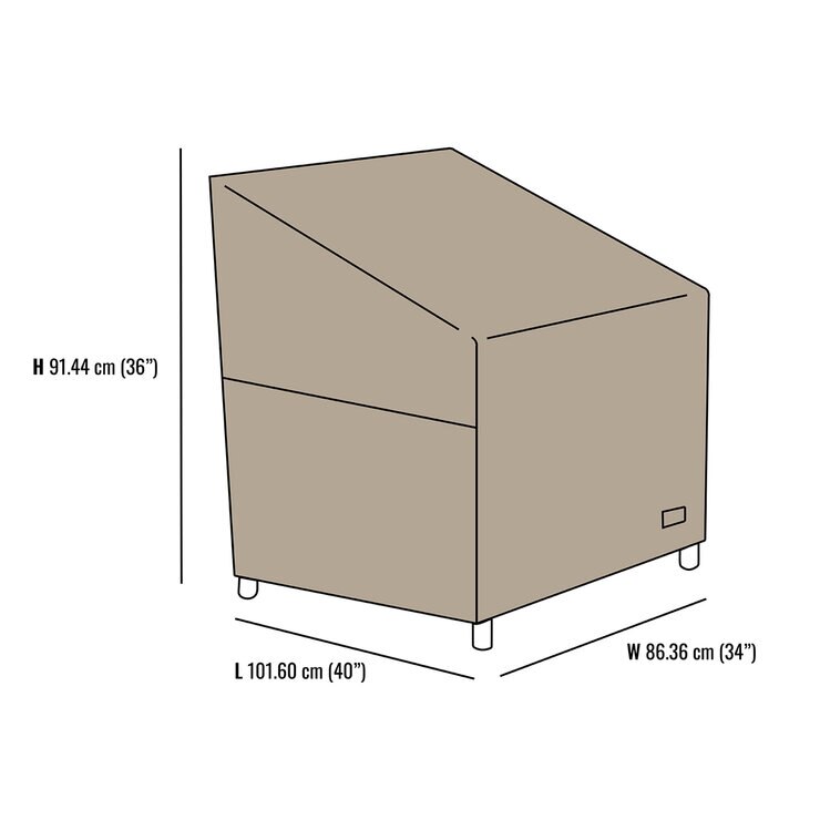 Seasons Sentry, Funda para Silla Tipo Adirondack Grande — Imagen 4 de 4