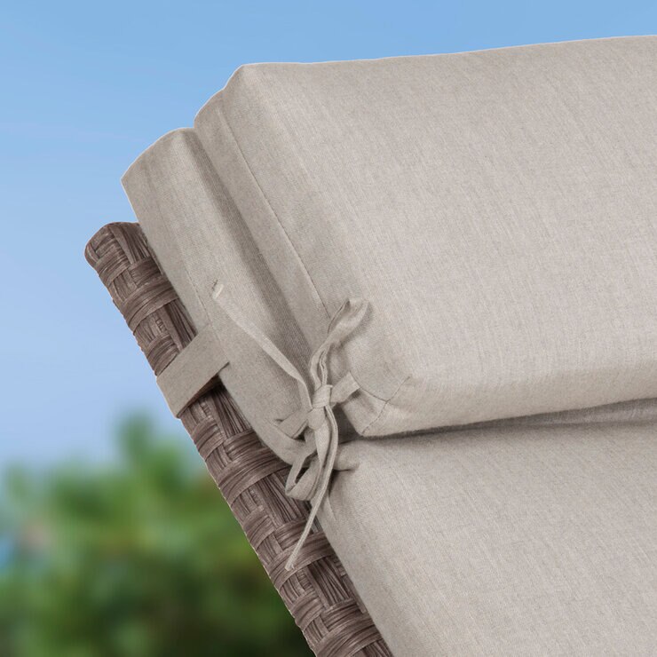 Peak Season, Cojin para Camastro Beige 2 Piezas — Imagen 2 de 4