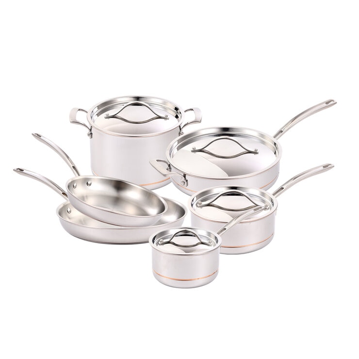 Kirkland Signature Batería de Cocina de Acero Inoxidable de 10 piezas — Imagen 3 de 3