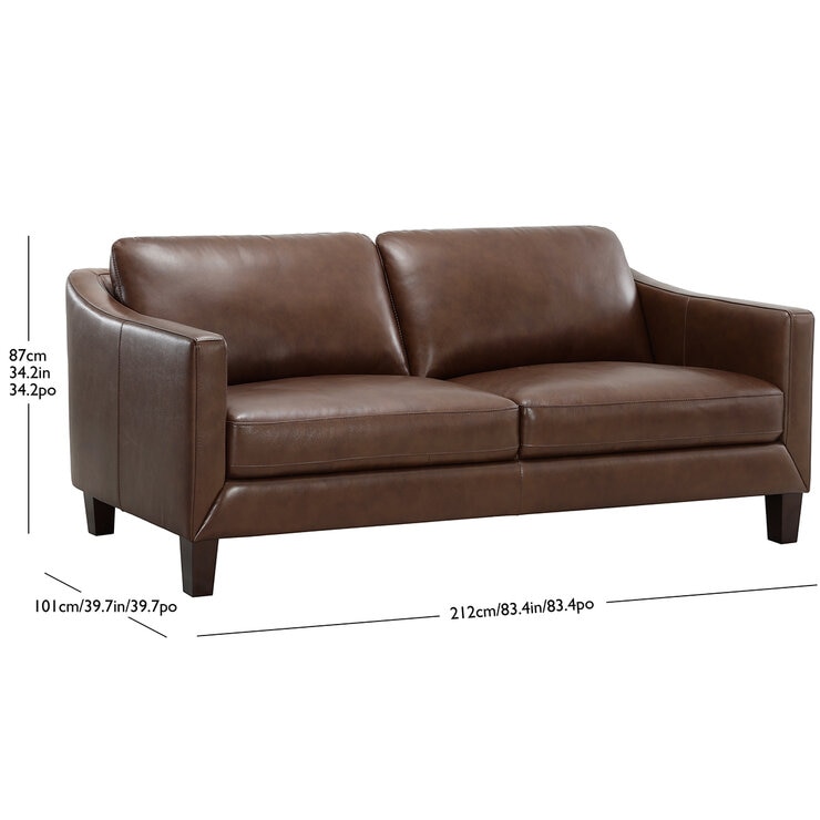 Simon Li Furniture, Sofá de Piel — Imagen 2 de 4