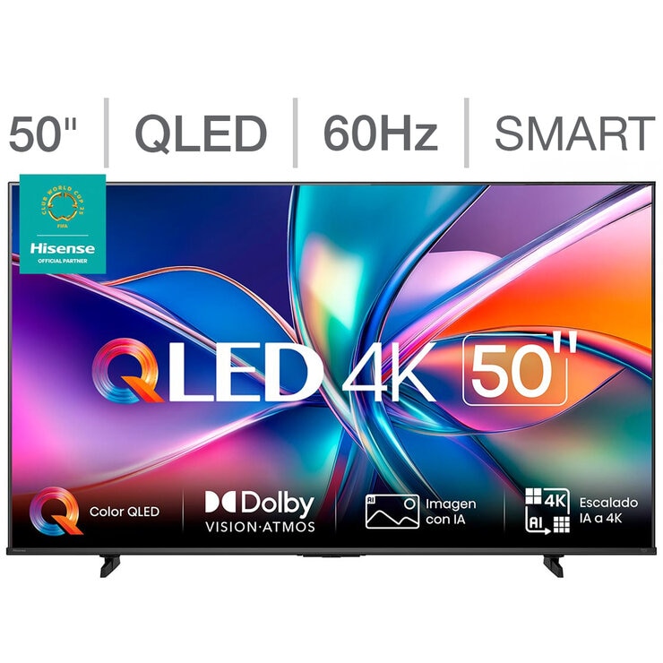 Hisense Pantalla 50" QLED 4K Fire TV — Imagen 1 de 4