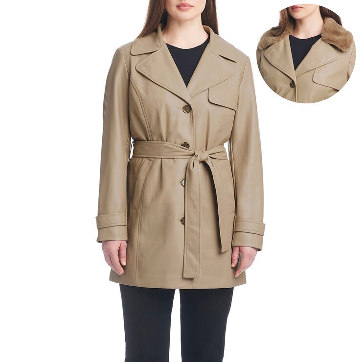 Vince Camuto Gabardina para Dama Varias Tallas y Colores — Imagen 1 de 2